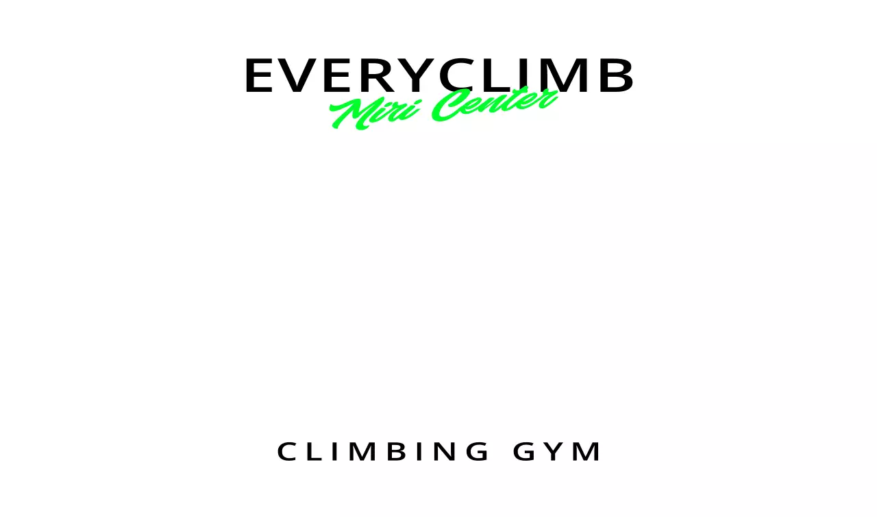 세련된 느낌의 클라이밍 홍보 디자인