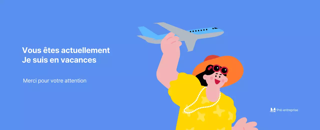 Calendrier de motivation avec des illustrations énergiques et des citations positives sur un fond bleu clair