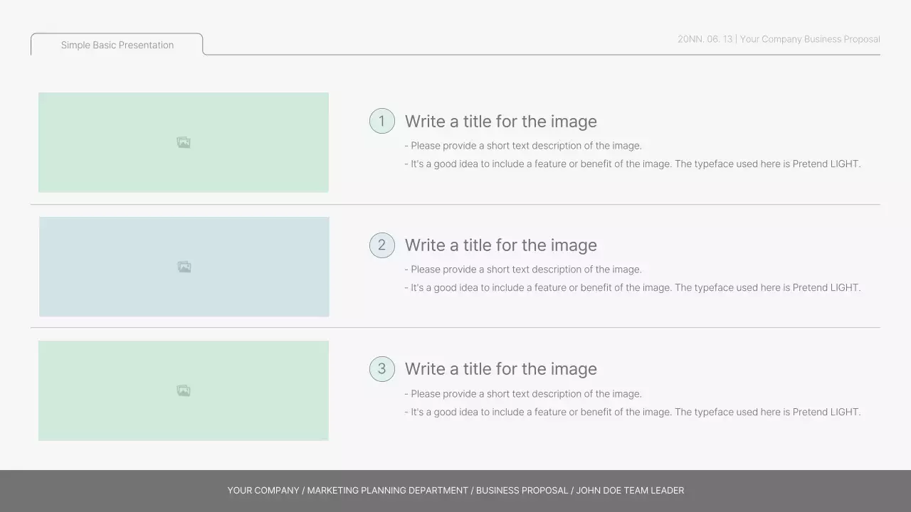 White Simple Design Presentation