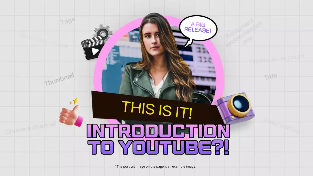 Pink Trendy Guide YouTube Thumbnail