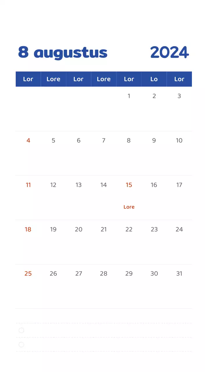 Een kalender met kleurrijke en emotionele illustraties