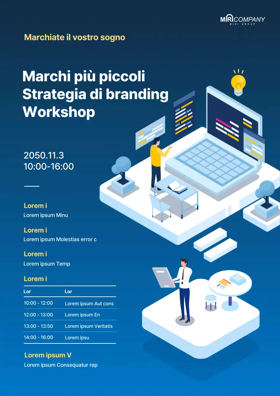 Promuovere il Laboratorio Semplice di Blue