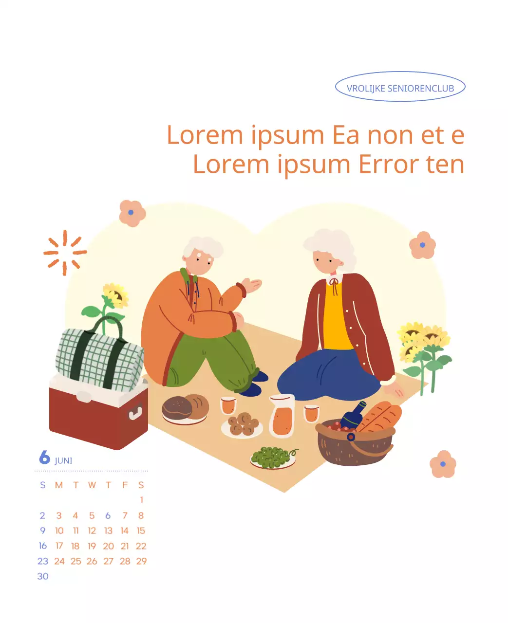 Werkkalender met prachtige illustraties