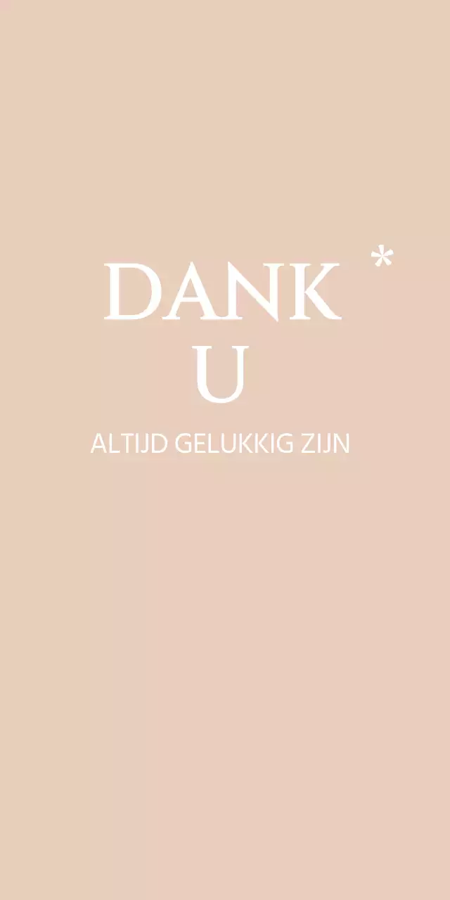 Bedankcadeaus met sentimentele schreefletters