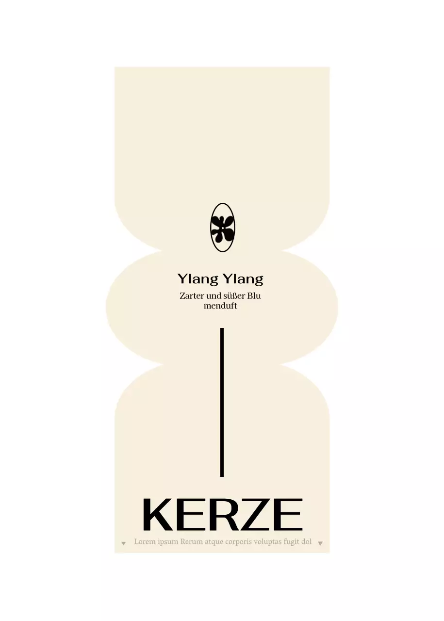 Kerzendesign mit einzigartigen Formen in Gelb und Rosa