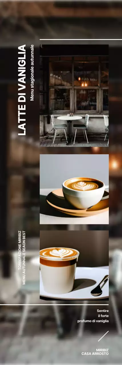 Promuovete il nuovo menu autunnale del vostro bar con foto autunnali