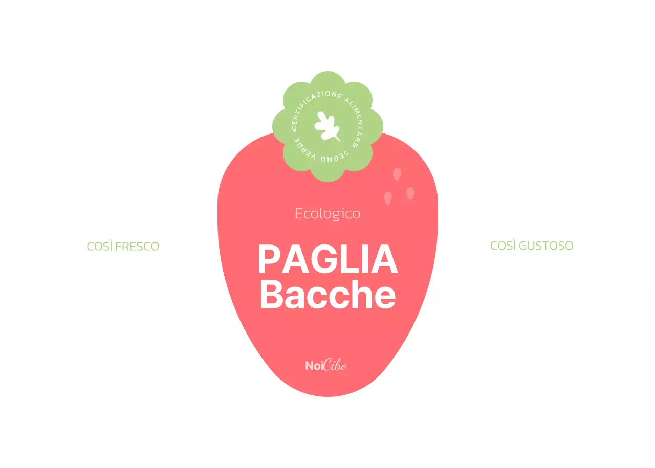 Disegnate un'etichetta per la confezione di uva fragola in toni pastello e graziosi.