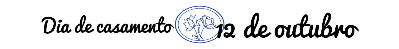 Lembranças de casamento com caligrafia luxuosa