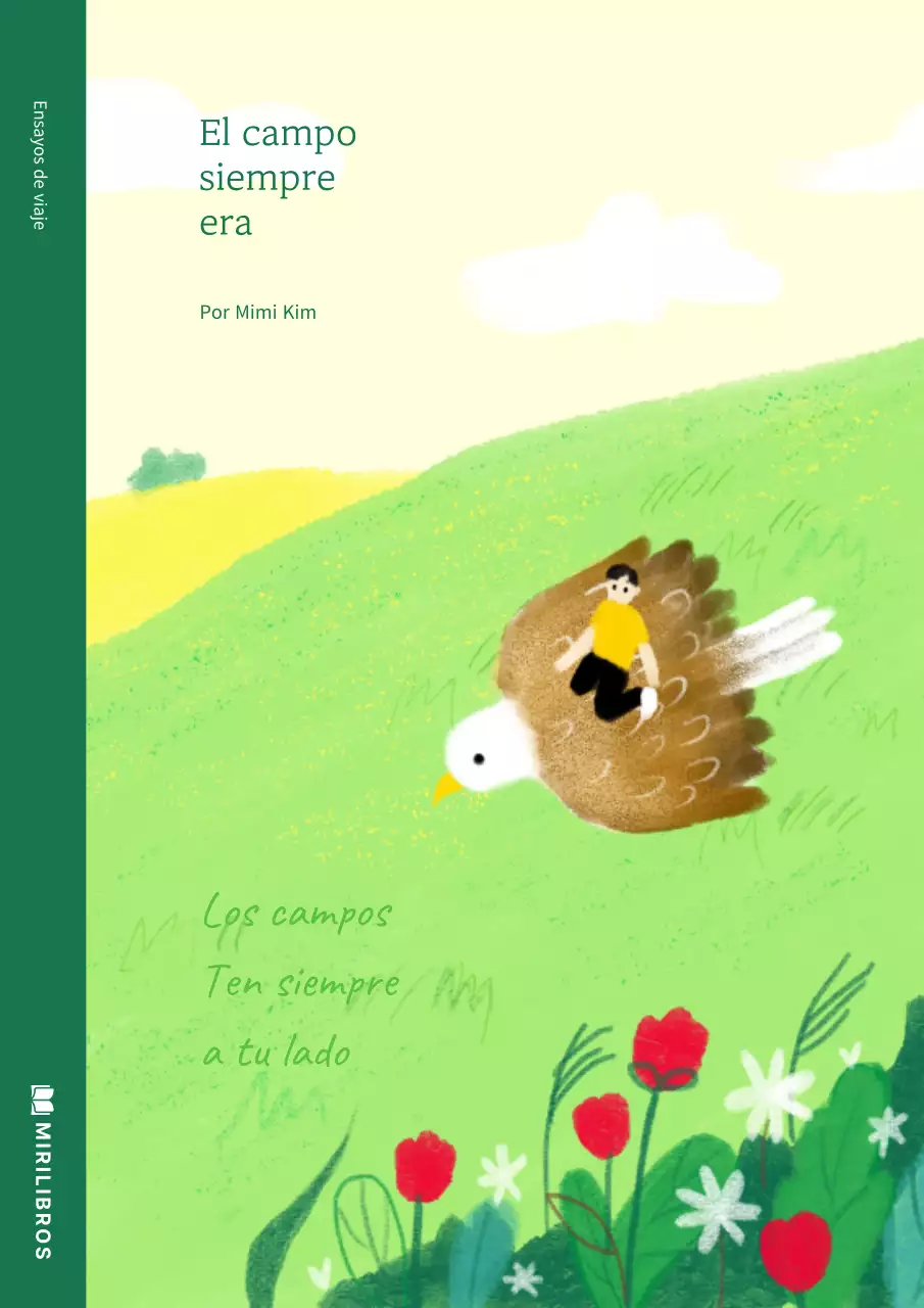 Cubierta de viaje de naturaleza kitsch con abstractos y lotos