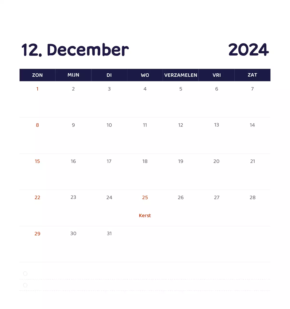 Een kalender met kleurrijke, emotionele illustraties