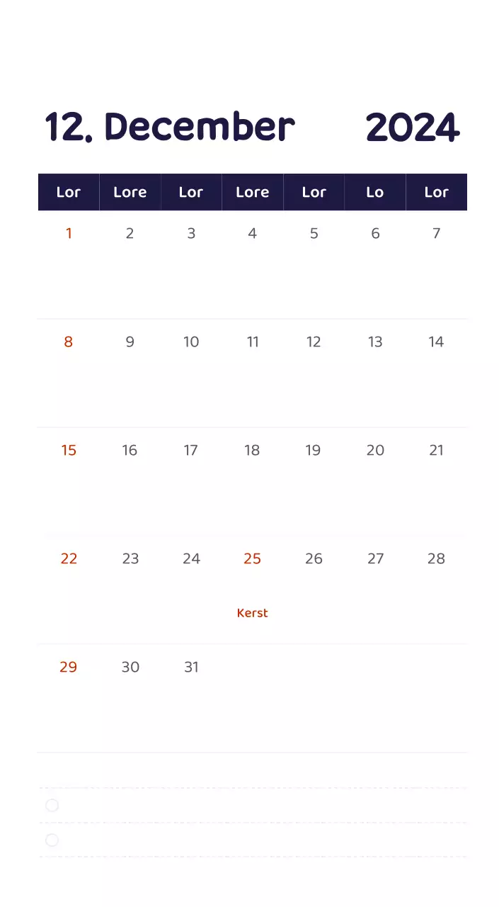Een kalender met kleurrijke en emotionele illustraties