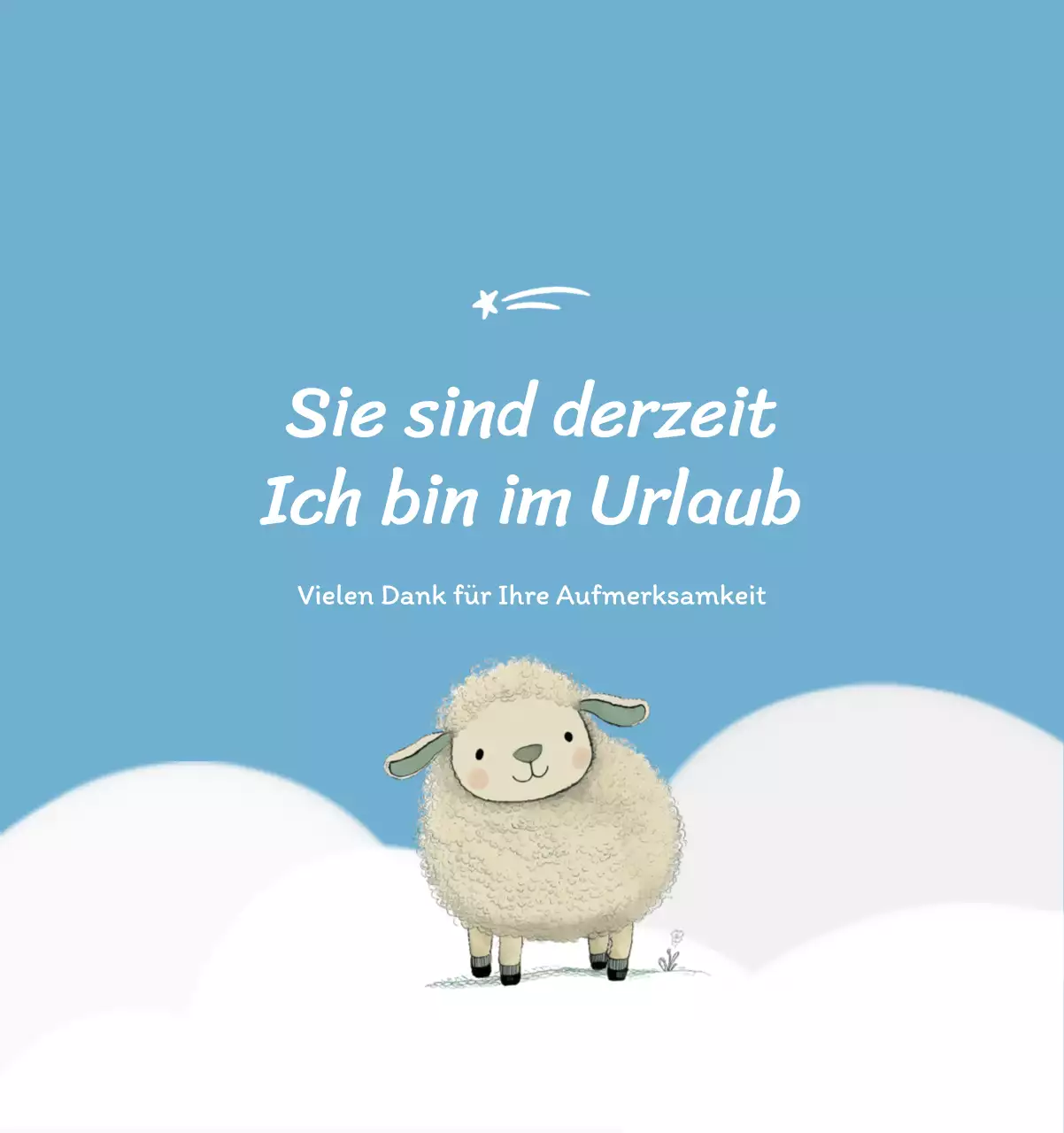 Ein Andachtskalender mit gemütlichen Illustrationen und Bibelversen auf hellblauem Hintergrund