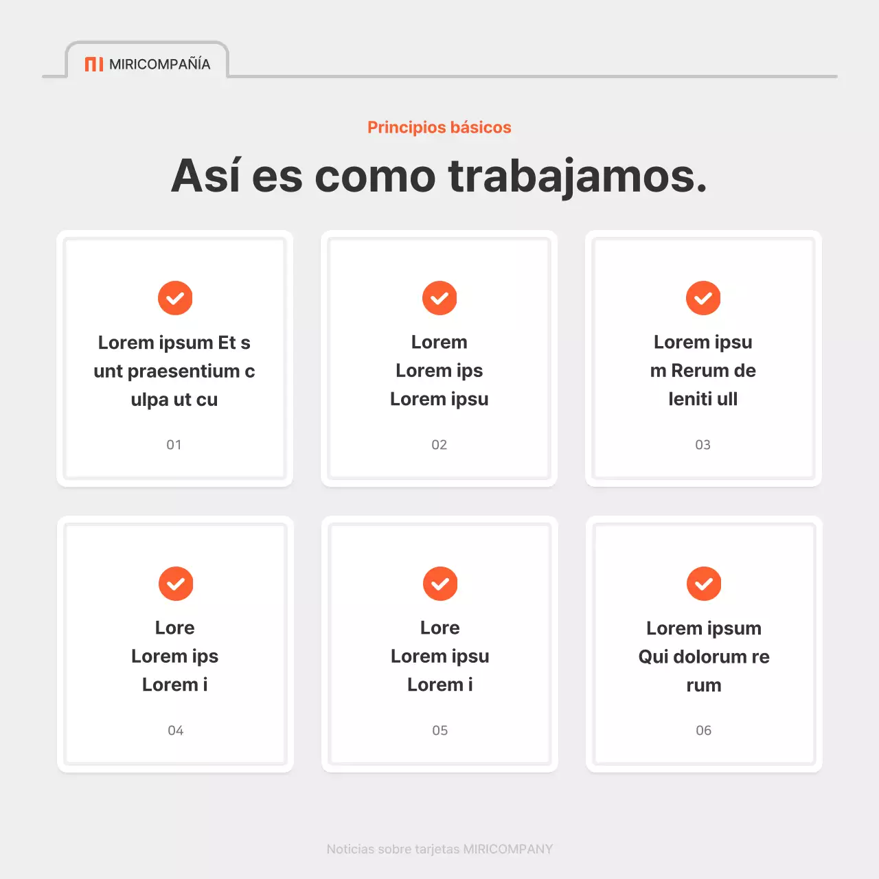 Un sencillo anuncio de empleo en rojo y gris
