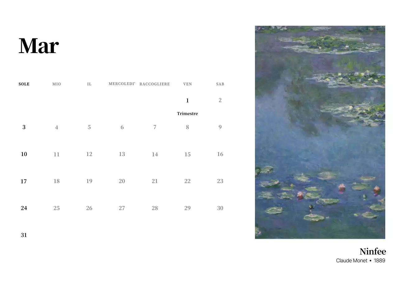 Un capolavoro semplice e classico in nero e grigio