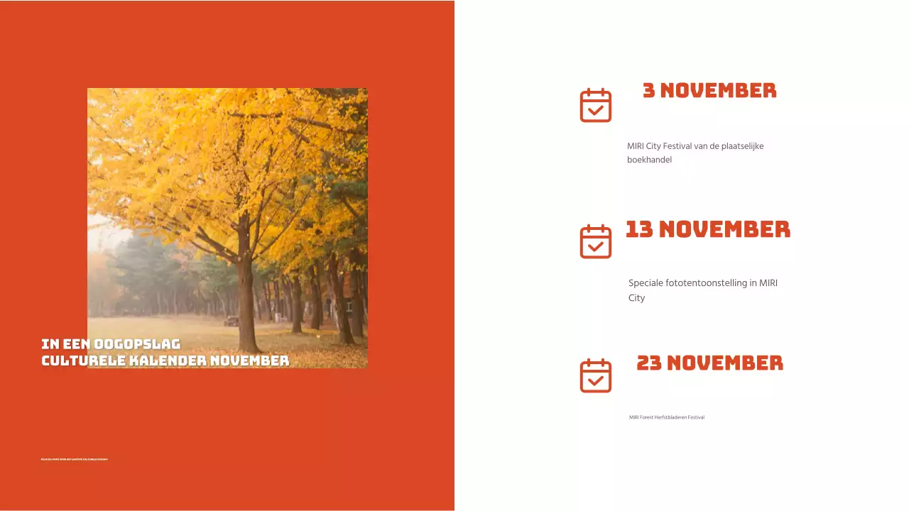 Promoot een eenvoudige nieuwsbrief over lokaal toerisme met oranje accenten