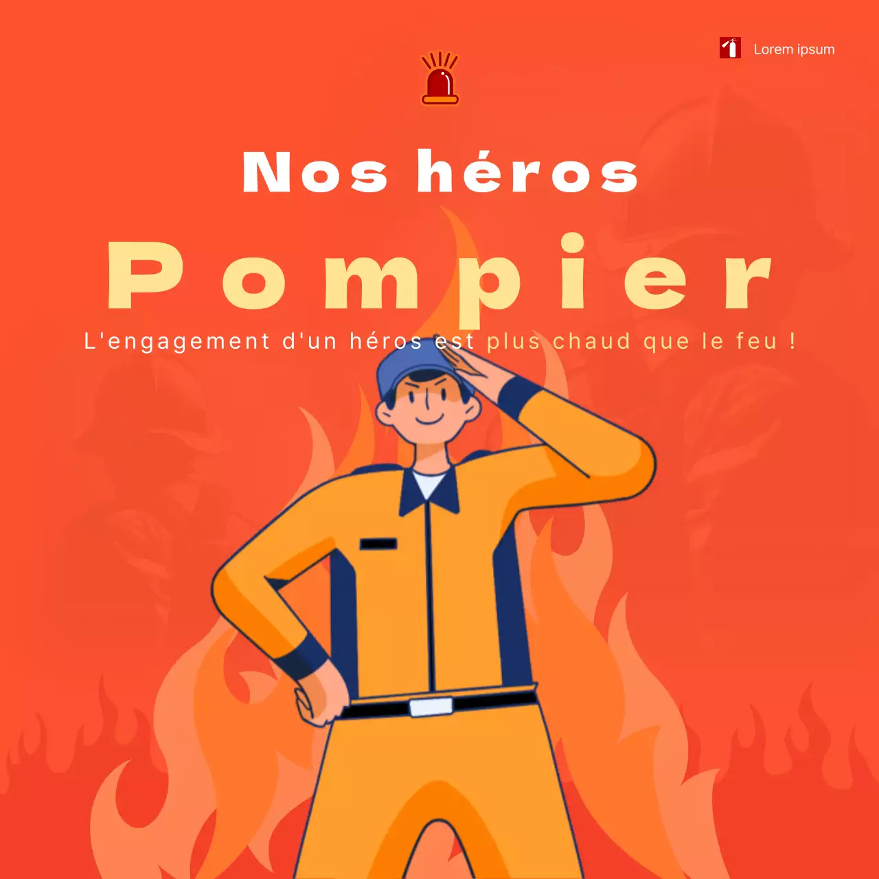 Une simple publicité pour l'audit des feux d'orange