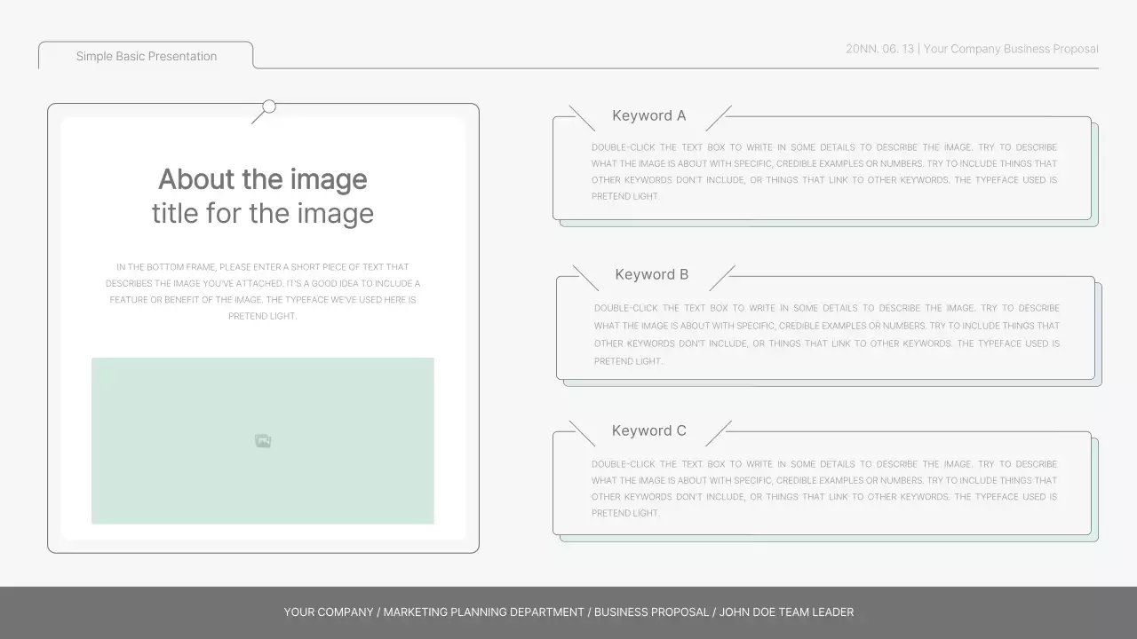 White Simple Design Presentation