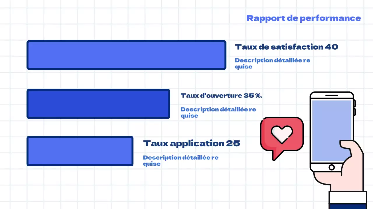 Compte rendu de réunion marketing tendance en blanc et bleu clair