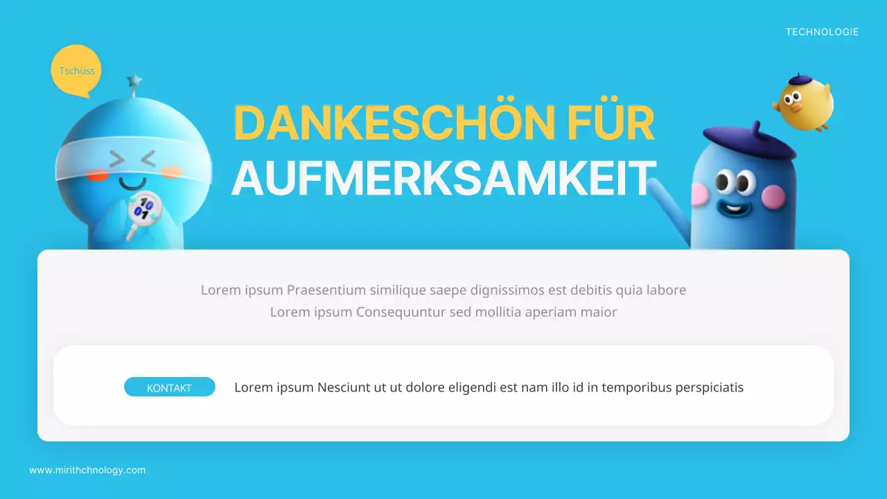 Ein kitschiges, blau-gelbes, futuristisches, technisches Vorausschau-Trainingsdeck