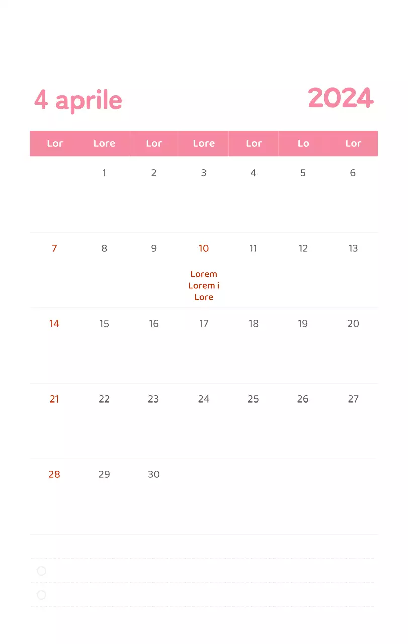 Un calendario con illustrazioni colorate ed emozionali