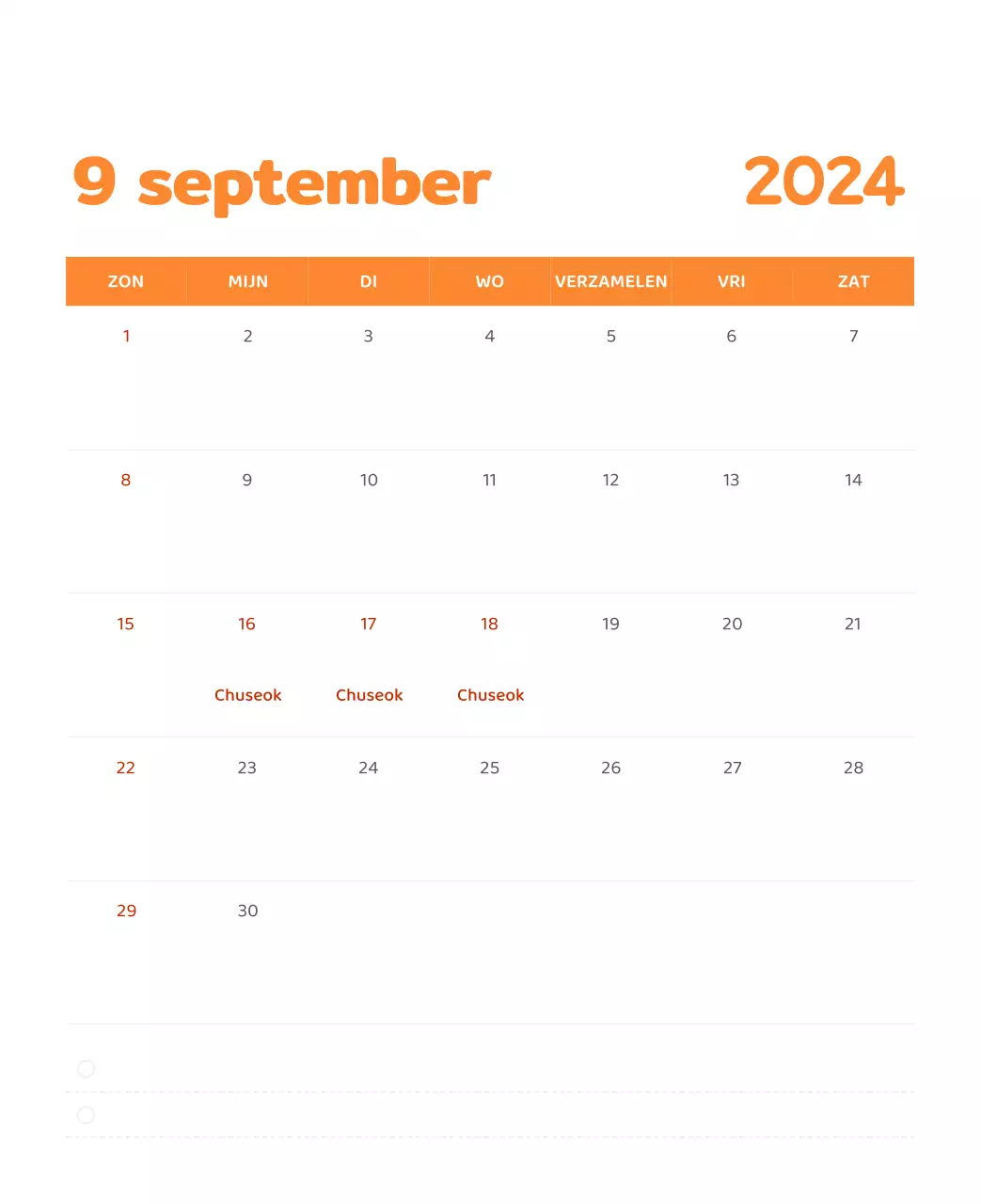 Een kalender met kleurrijke, emotionele illustraties