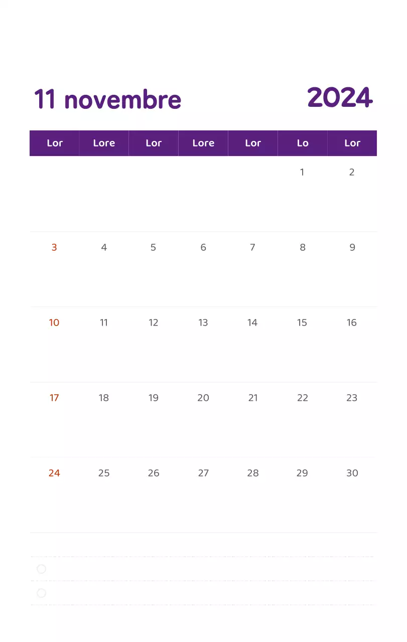 Un calendario con illustrazioni colorate ed emozionali