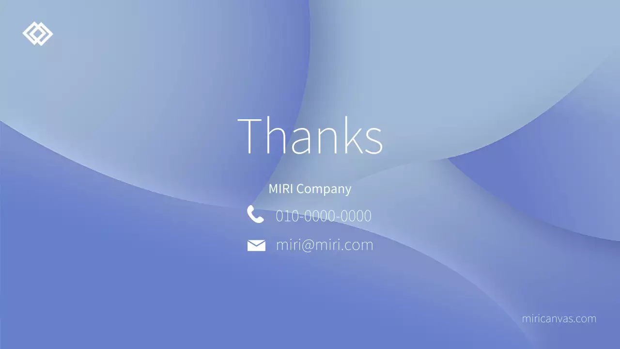 Modern meeting business company profile in blue