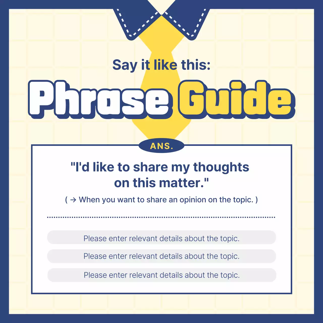 Yellow Retro Business Course Instagram Carousel