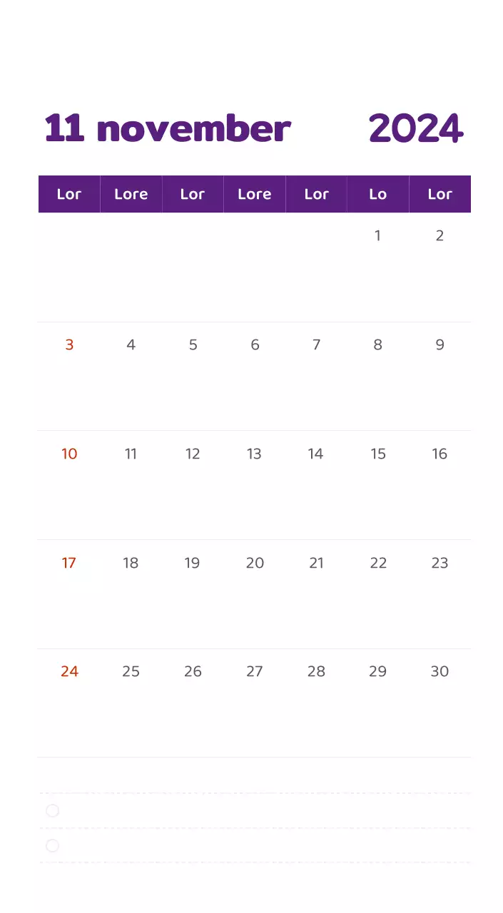 Een kalender met kleurrijke en emotionele illustraties