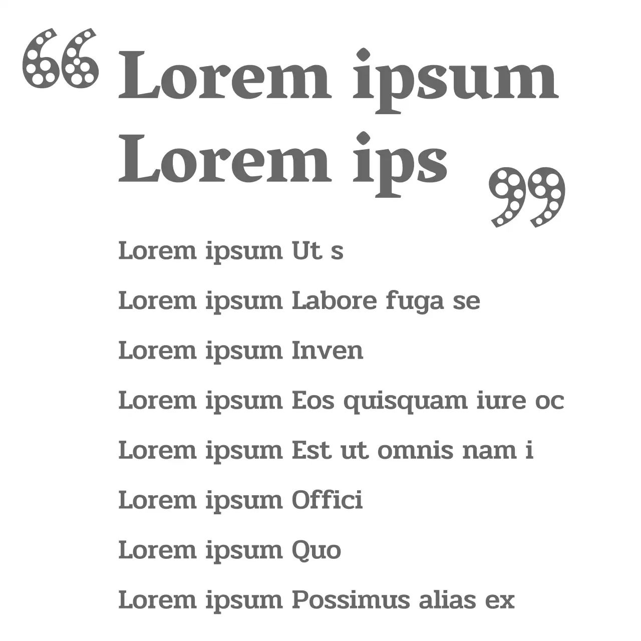 Promouvoir la protection de l'environnement à l'aide d'une police de caractères environnementale simple, blanche et grise