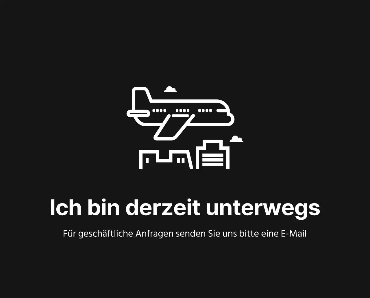 Ein einfacher Unternehmenskalender in Grau