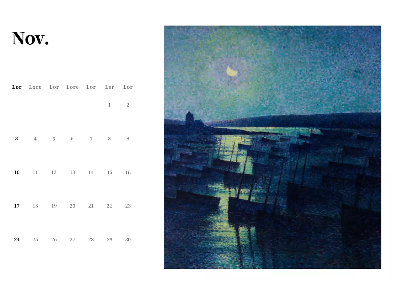 Ein schlichtes, klassisches Meisterwerk in Schwarz und Grau