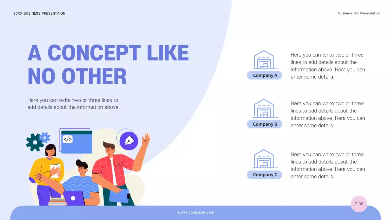 Blue Modern Business Presentation