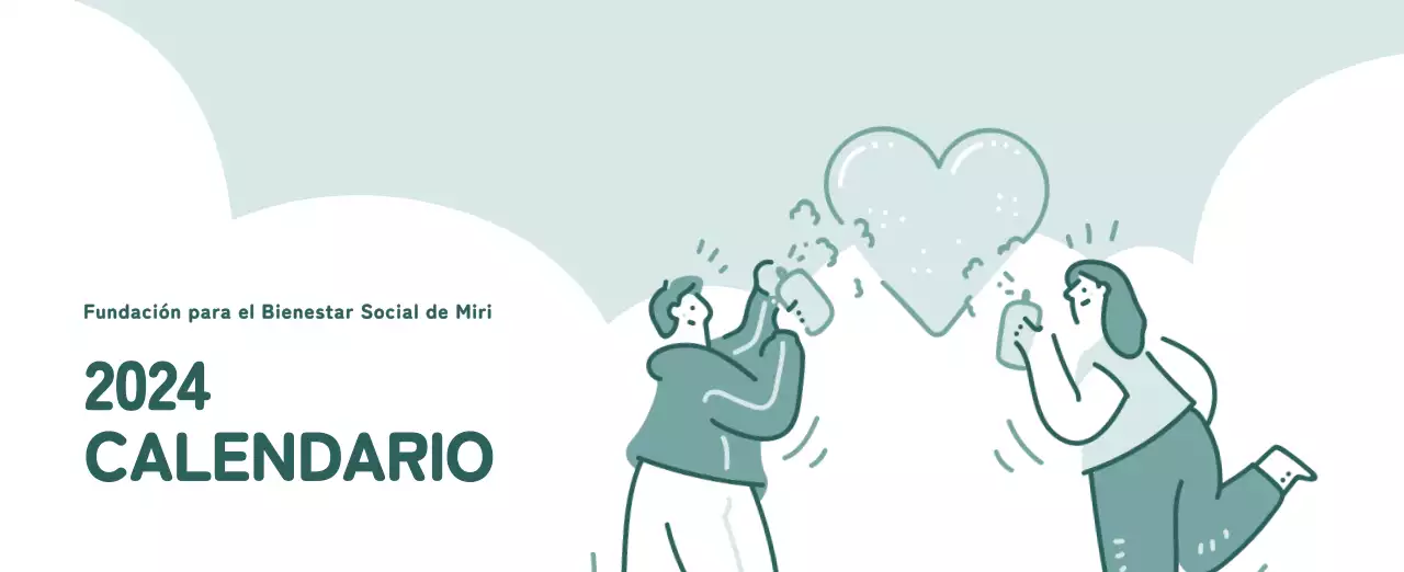 Un calendario con ilustraciones llenas de color y emoción