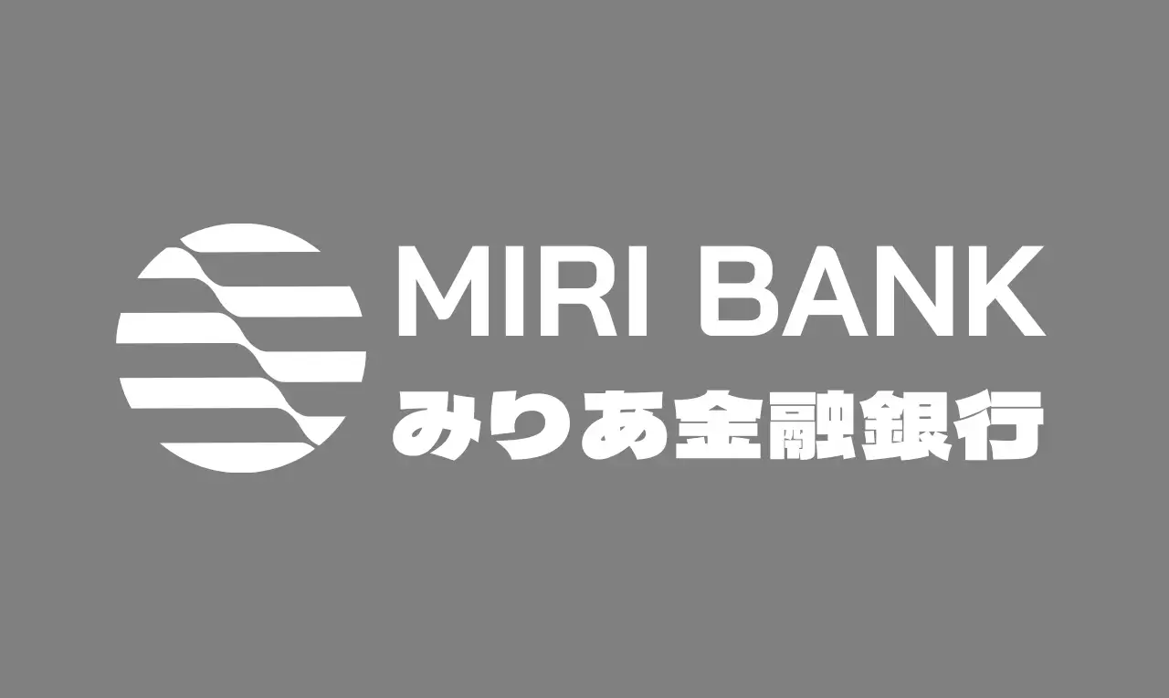 円形の幾何学的な銀行のロゴ