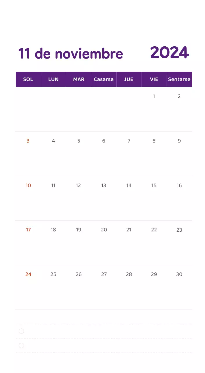 Un calendario con ilustraciones llenas de color y emoción