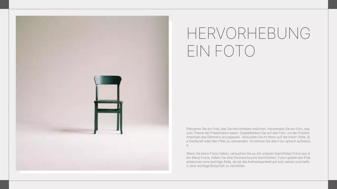 Geometrische Fotocollage Vorschlag in weiß und blau