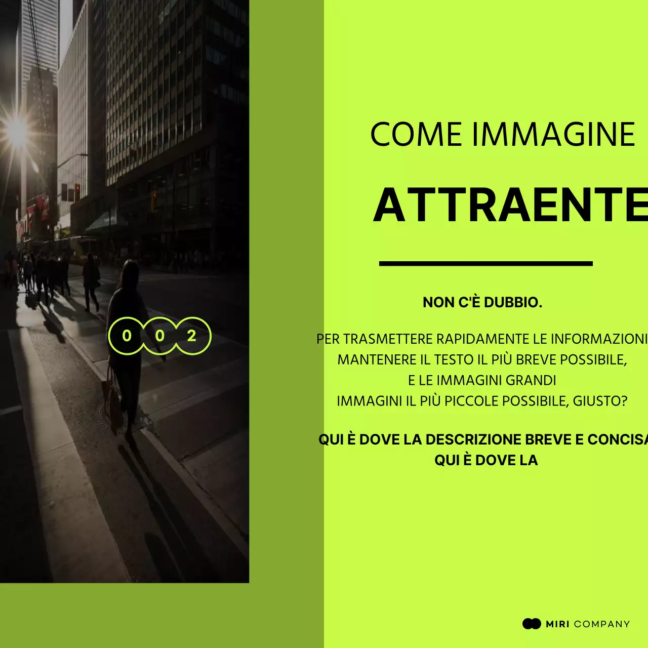 Come utilizzare una semplice cornice per sfondo fotografico verde lime e nero