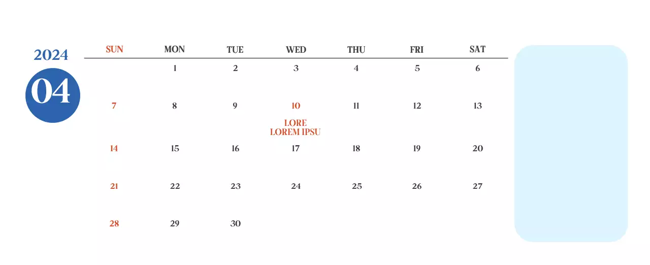 Lịch bệnh viện có ảnh phong cảnh theo mùa