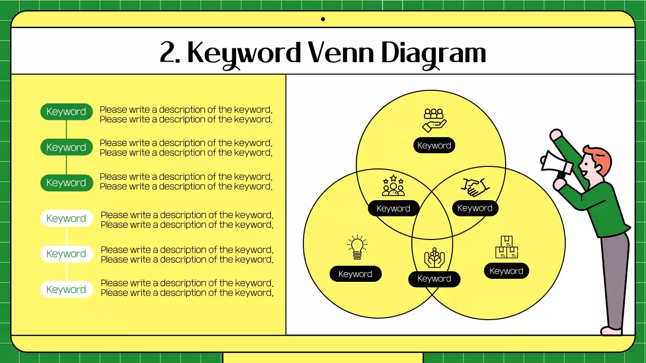 그린 미니멀 트레이닝 가이드 프레젠테이션