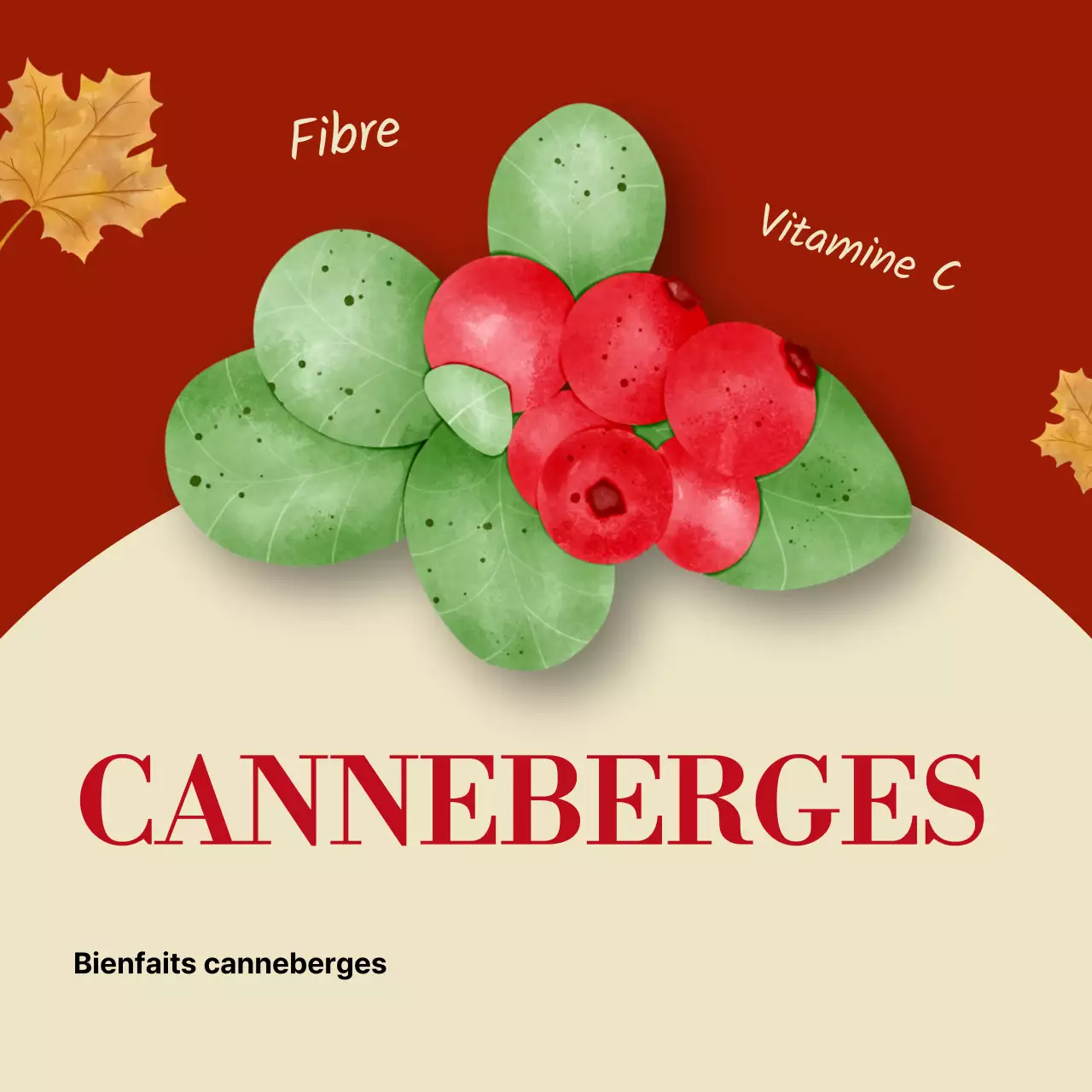 Promouvoir les fruits simples et de saison en rouge