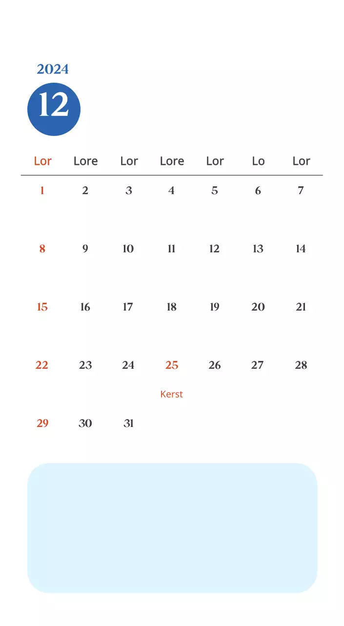 Ziekenhuiskalender met seizoensgebonden landschapsfoto's