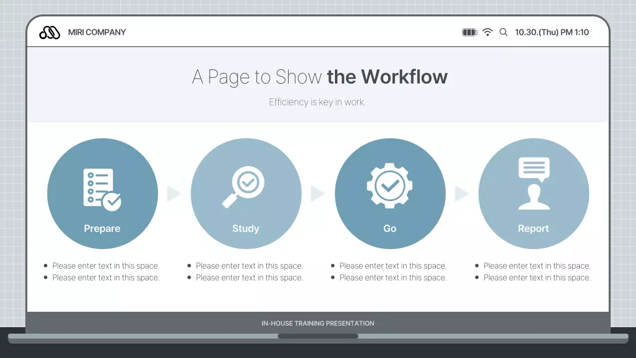 White Modern Training Document Presentation