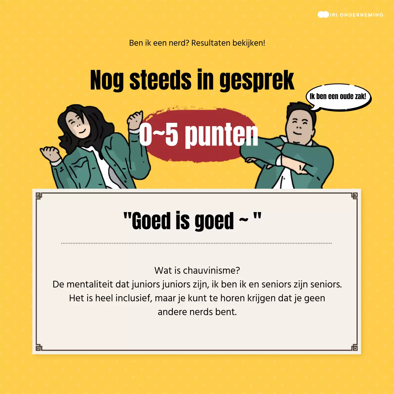 Geelzwarte proptest @yellowandblackgagtest