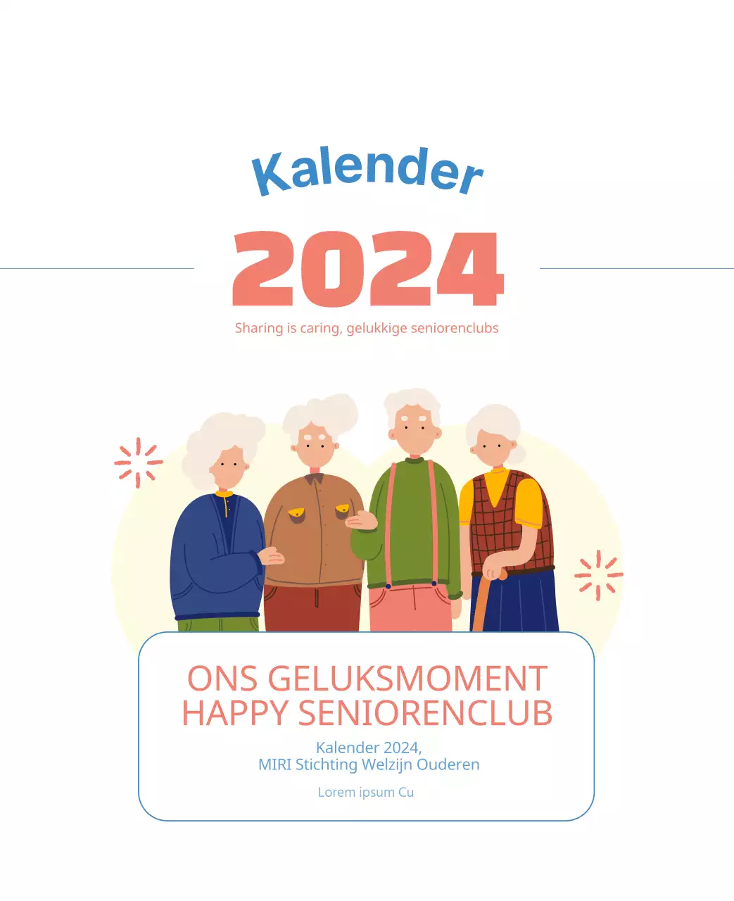 Werkkalender met prachtige illustraties