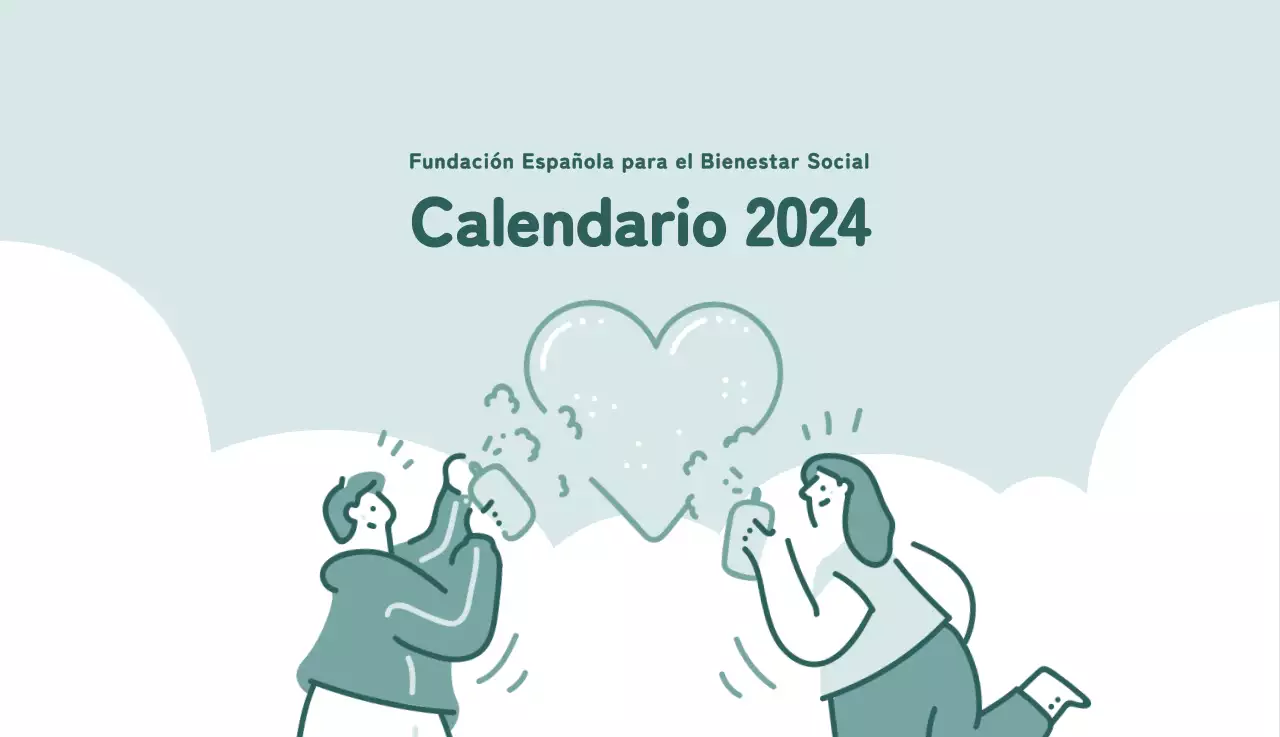 Un calendario con ilustraciones llenas de color y emoción