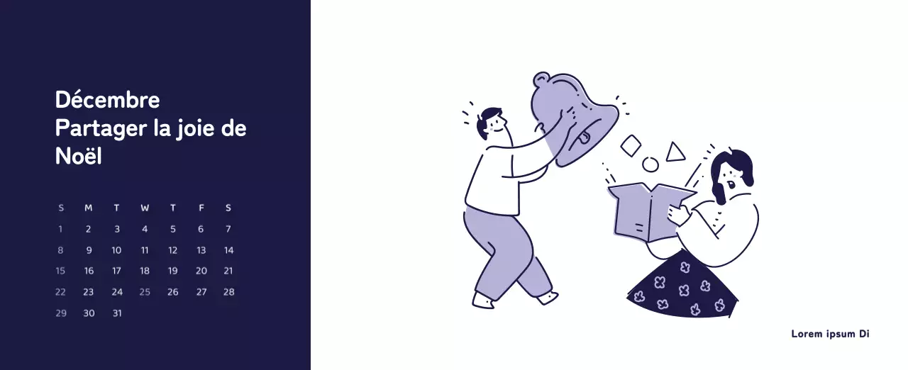 Un calendrier aux illustrations colorées et émouvantes