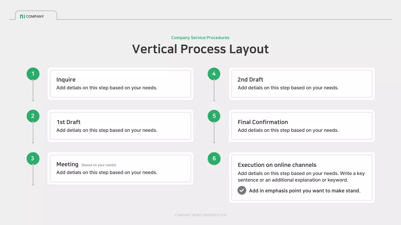 Green Modern Business Template Presentation
