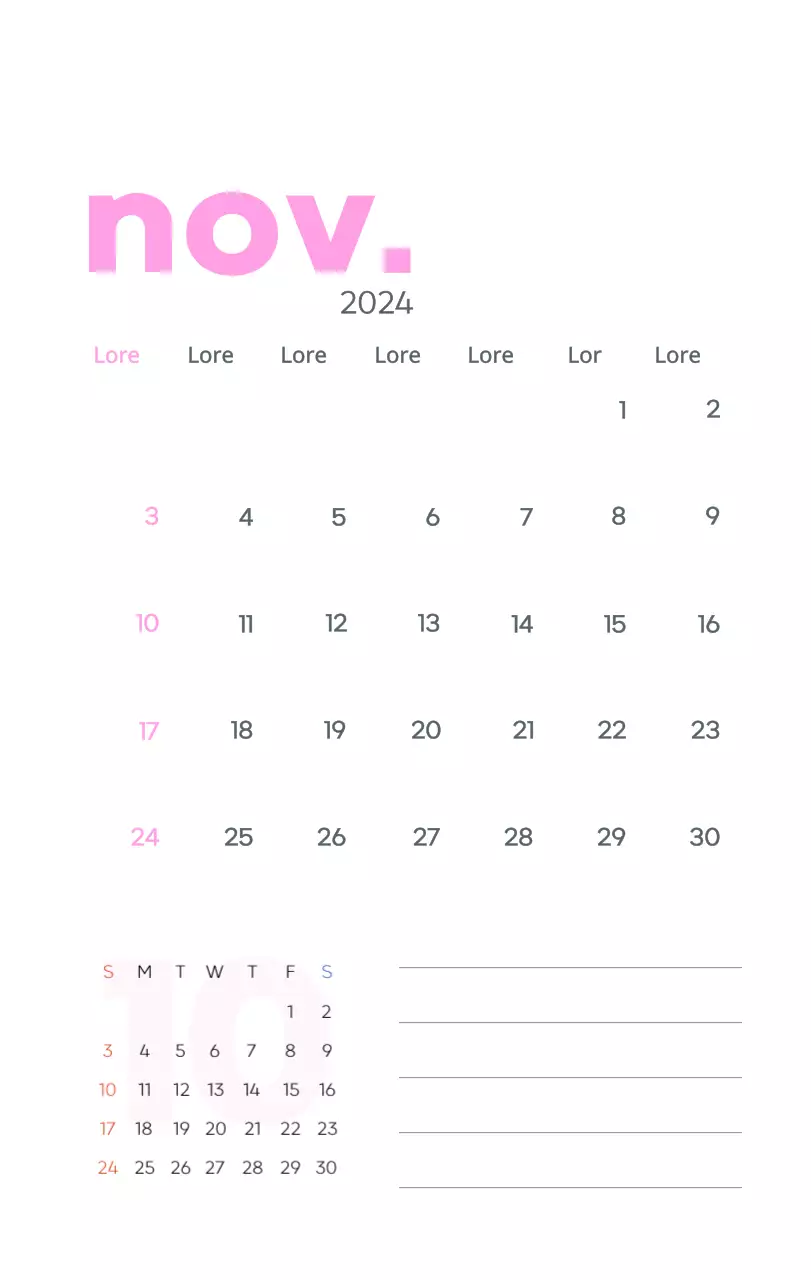 Werkkalender met prachtige illustraties