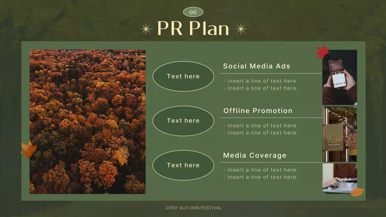 Green Rustic Festival Guide Presentation